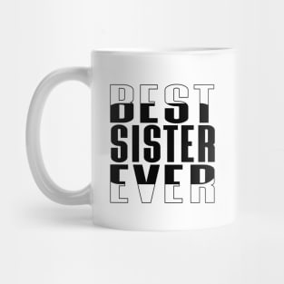 Best Sister Ever Rounded Rectangle Mug